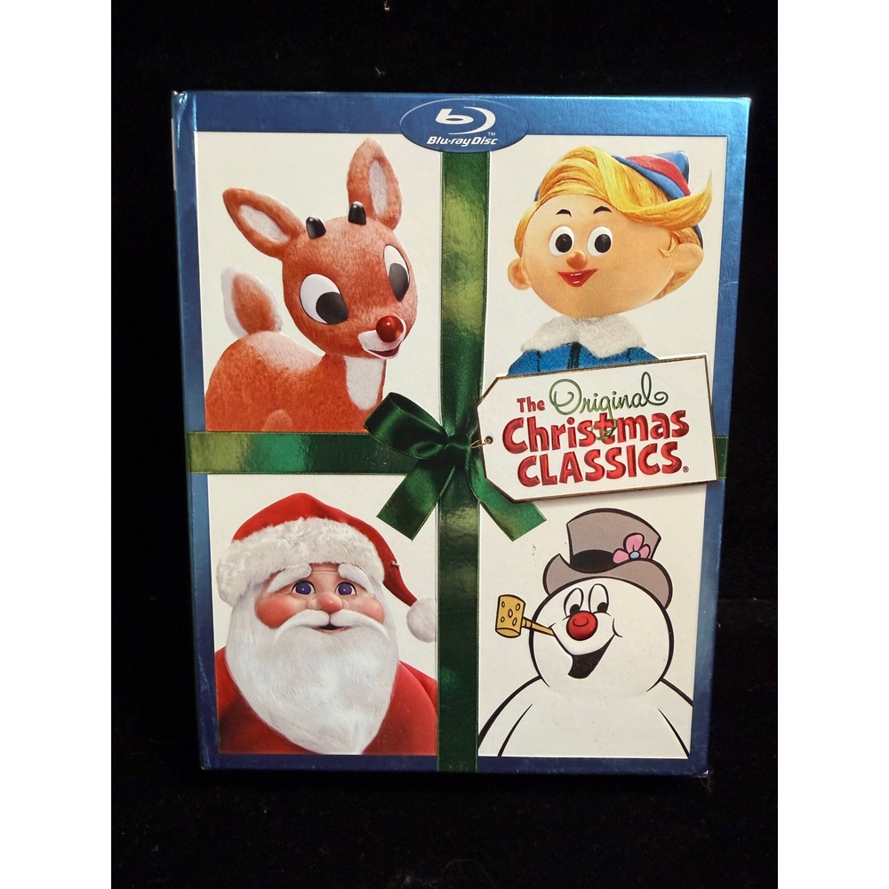 The Original Christmas Classics Blu-ray 3-Disc Set Rudolph Frosty Santa Claus